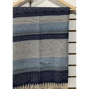 Pashmina Stole – Woven Pattern Collection | Handwoven Nepal - Image 2