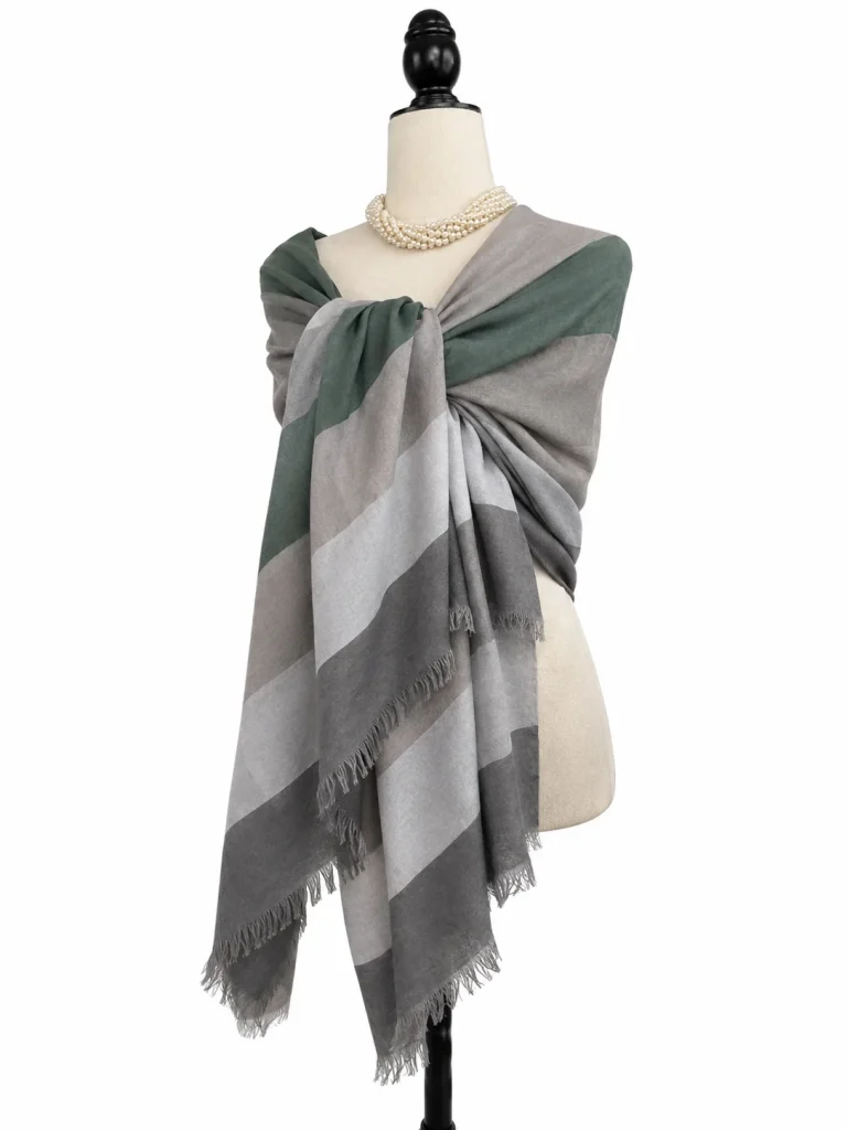 Handwoven Pashmina Shawl – Artisan Craftsmanship Nepal