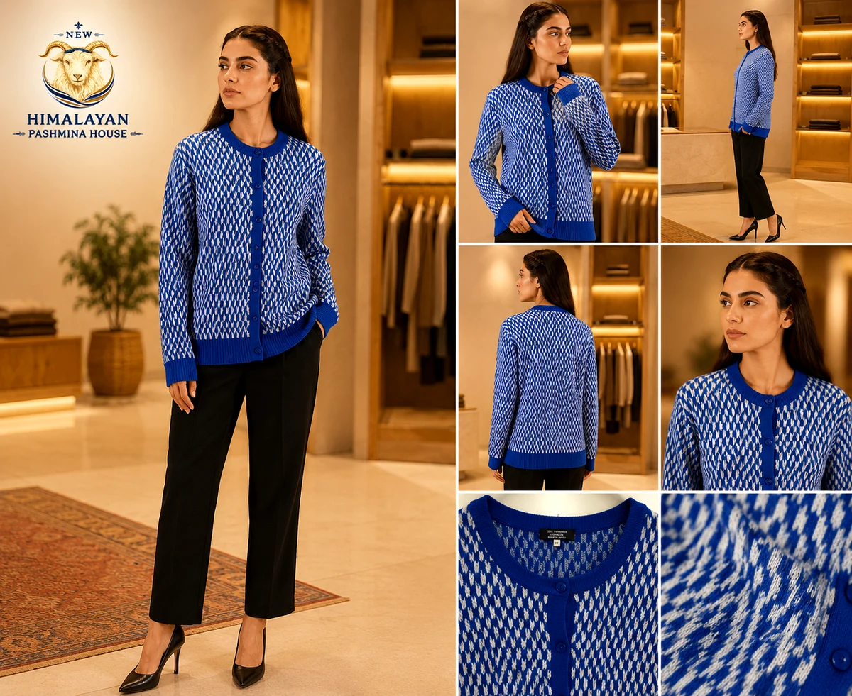 Women's Himalayan Cashmere Sweater — luxury knit from Nepal